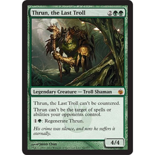 Thrun, the Last Troll (foil)