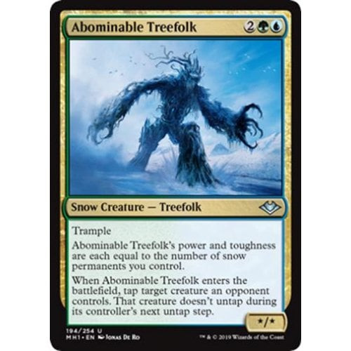 Abominable Treefolk | Modern Horizons