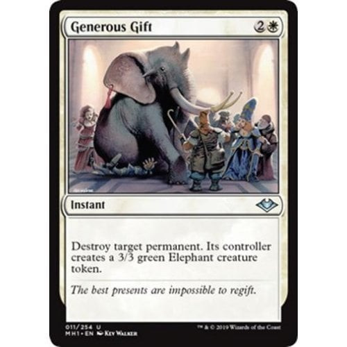 Generous Gift (foil) | Modern Horizons