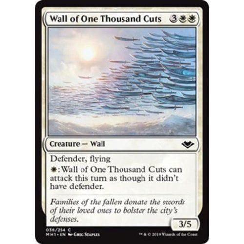 Wall of One Thousand Cuts (foil)