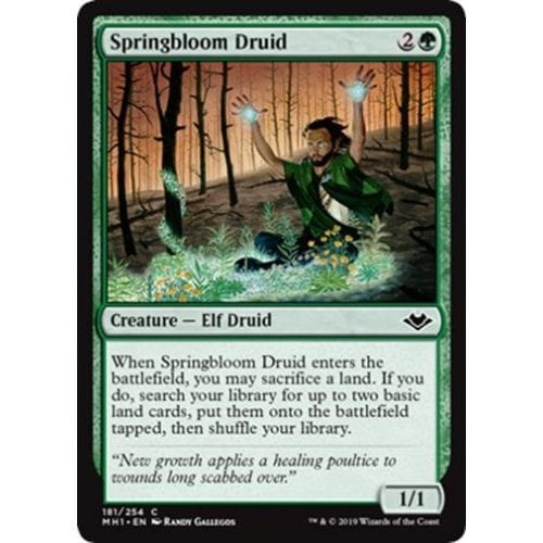 Springbloom Druid (foil)