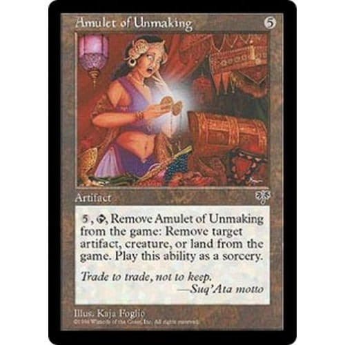 Amulet of Unmaking | Mirage