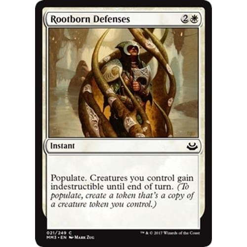 Rootborn Defenses (foil) | Modern Masters 2017 Edition