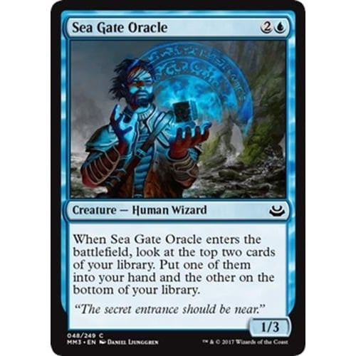 Sea Gate Oracle (foil) | Modern Masters 2017 Edition