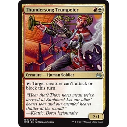 Thundersong Trumpeter (foil) | Modern Masters 2017 Edition
