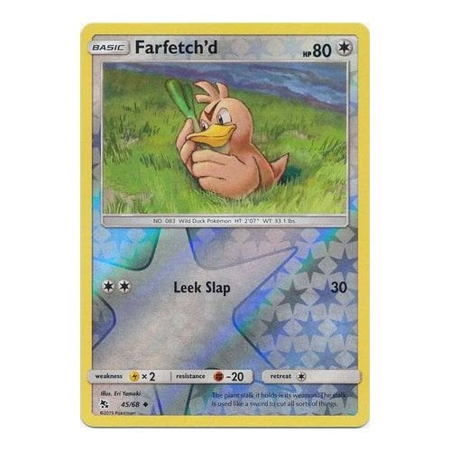 Hidden Fates 45/68 Farfetch'd (Reverse Holo)