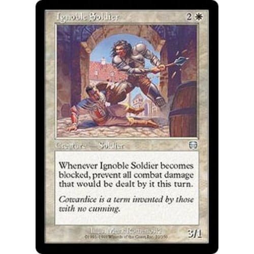 Ignoble Soldier (foil)