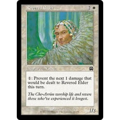 Revered Elder (foil) | Mercadian Masques