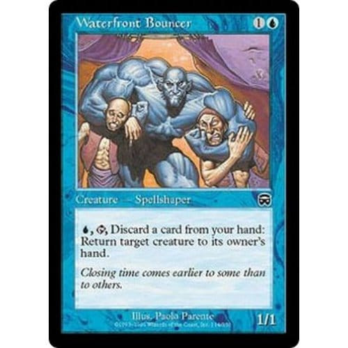 Waterfront Bouncer (foil) | Mercadian Masques