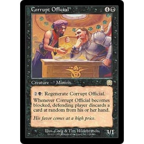 Corrupt Official (foil) | Mercadian Masques