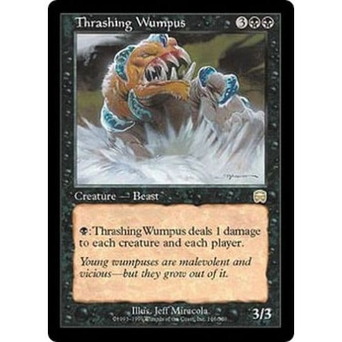 Thrashing Wumpus (foil) | Mercadian Masques