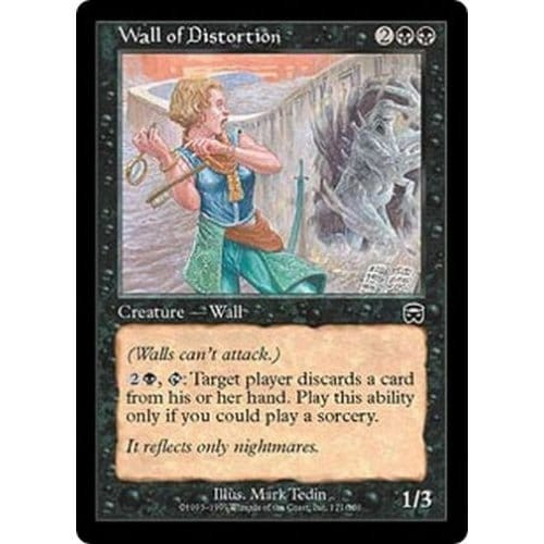 Wall of Distortion (foil) | Mercadian Masques