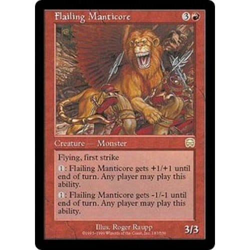 Flailing Manticore (foil)