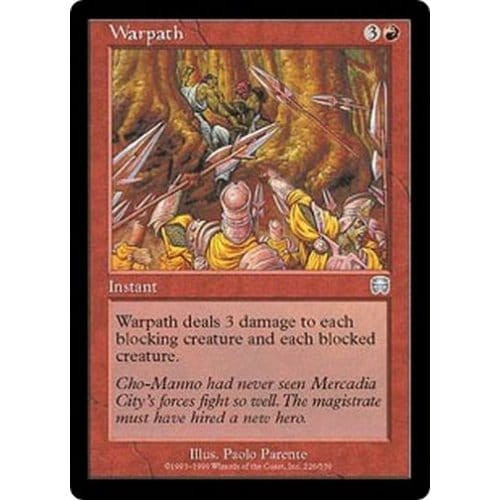 Warpath (foil) | Mercadian Masques