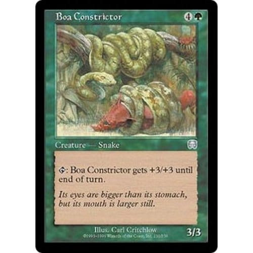 Boa Constrictor (foil)