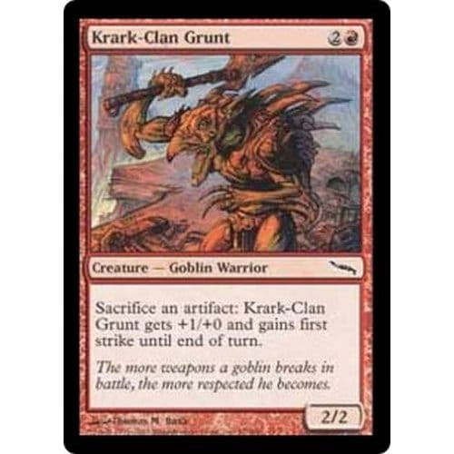 Krark-Clan Grunt (foil)