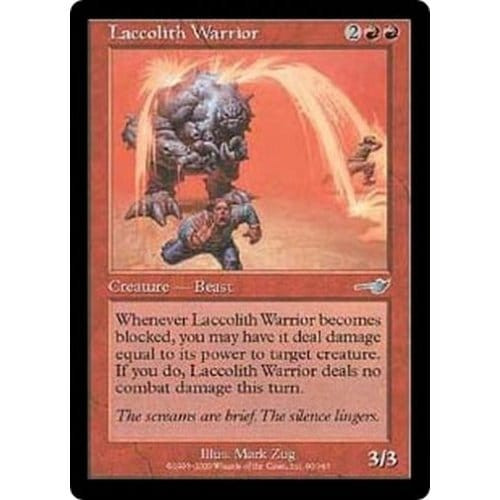 Laccolith Warrior (foil)