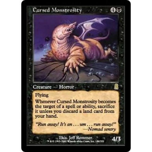 Cursed Monstrosity (foil)