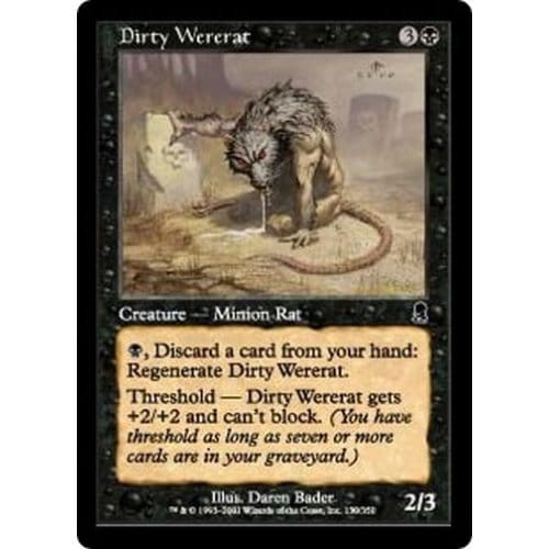 Dirty Wererat (foil) | Odyssey