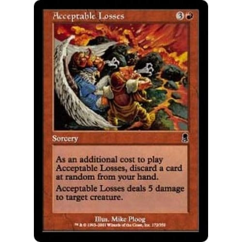 Acceptable Losses (foil)
