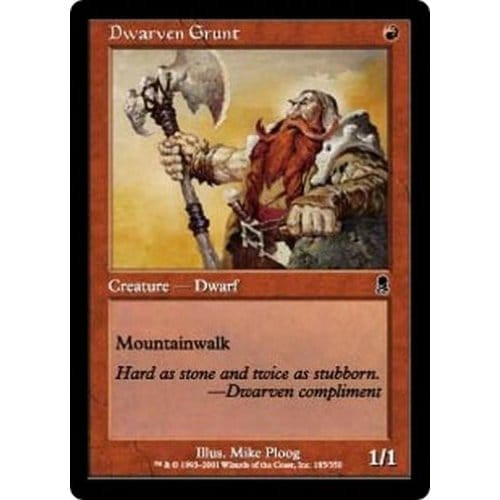 Dwarven Grunt (foil) | Odyssey