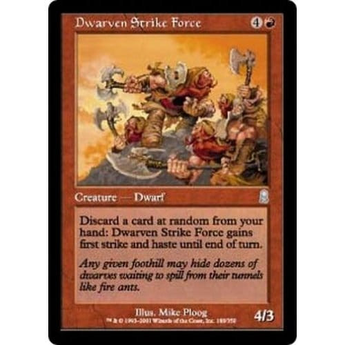 Dwarven Strike Force (foil)
