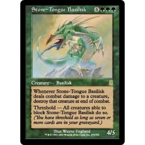 Stone-Tongue Basilisk (foil)