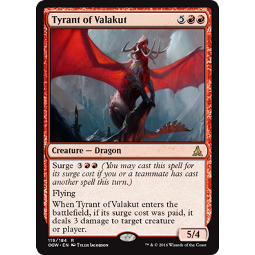 Tyrant of Valakut | Oath of the Gatewatch