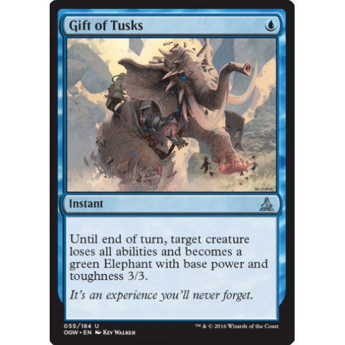 Gift of Tusks (foil) | Oath of the Gatewatch