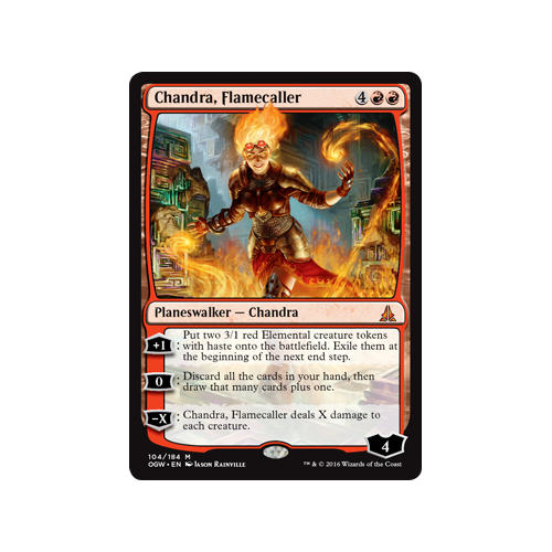 Chandra, Flamecaller (foil)