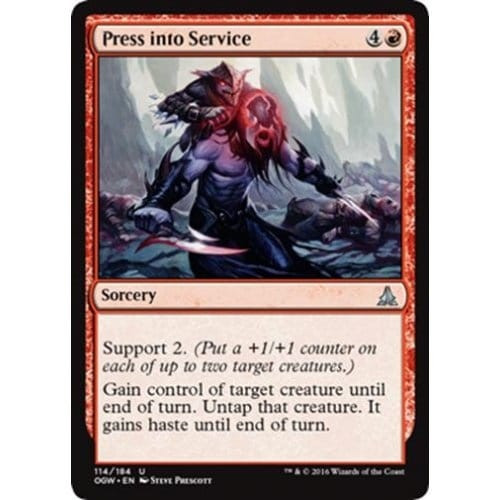 Press into Service (foil) | Oath of the Gatewatch