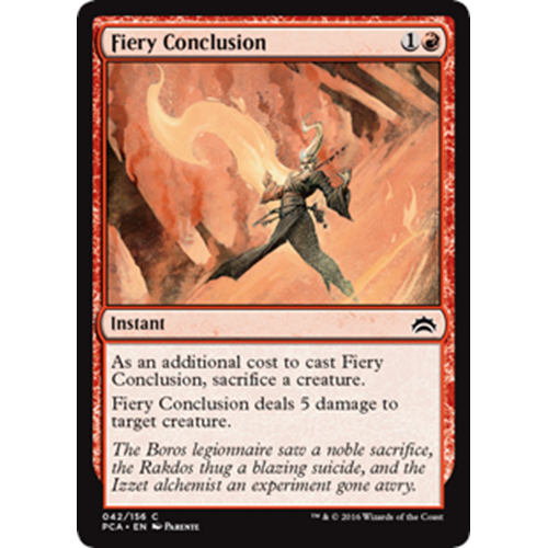 Fiery Conclusion