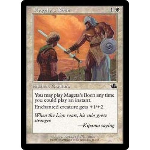 Mageta's Boon (foil) | Prophecy