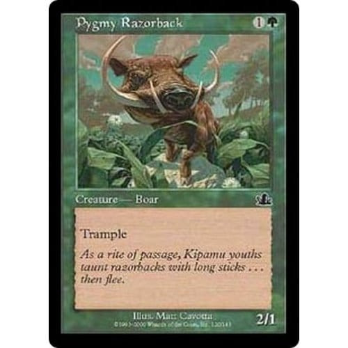 Pygmy Razorback (foil) | Prophecy