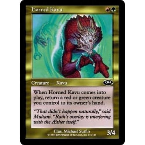 Horned Kavu (foil)