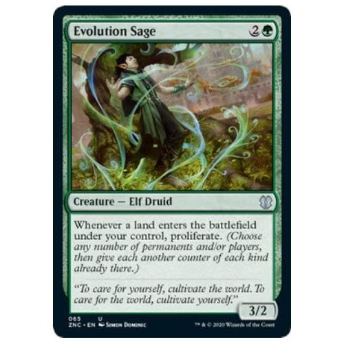 Evolution Sage | Zendikar Rising Commander