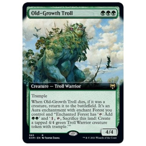 Old-Growth Troll (Extended Art)