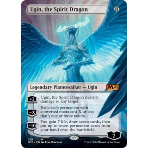 Ugin, the Spirit Dragon (Borderless Planeswalker) | Core Set 2021