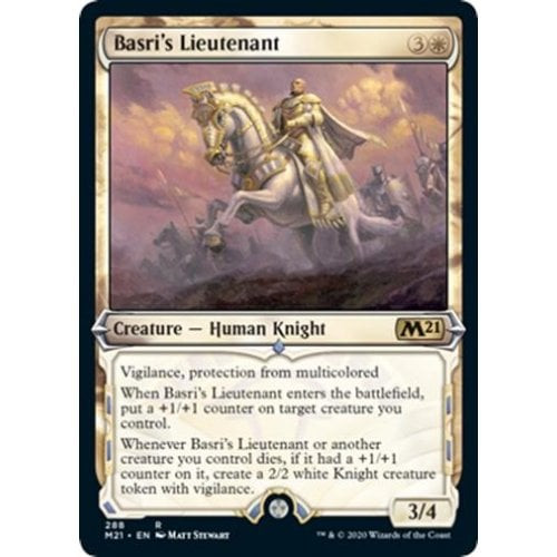 Basri's Lieutenant (Showcase Frame) | Core Set 2021