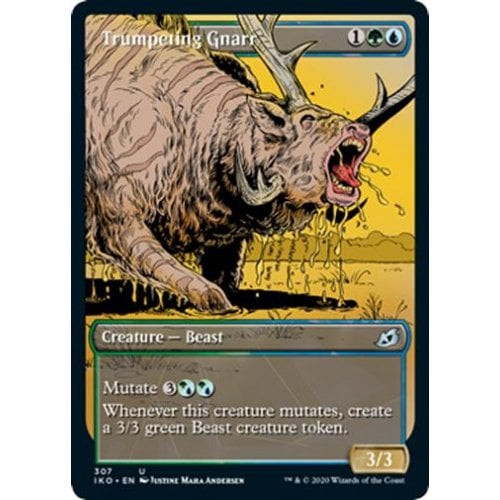 Trumpeting Gnarr (Showcase Frame)