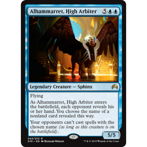 Alhammarret, High Arbiter