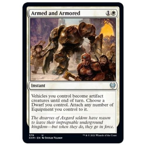 Armed and Armored (Theme Booster Card)