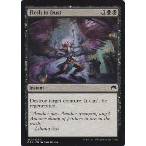 Flesh to Dust (Starter Deck Card) | Magic Origins
