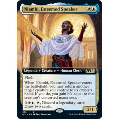 Niambi, Esteemed Speaker (Extended Art)