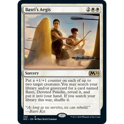 Basri's Aegis (Planeswalker Deck Card)