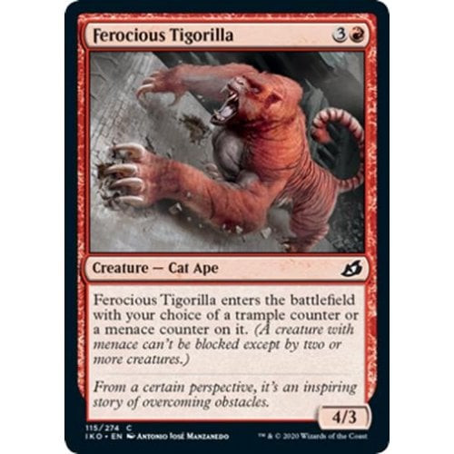 Ferocious Tigorilla | Ikoria: Lair of Behemoths