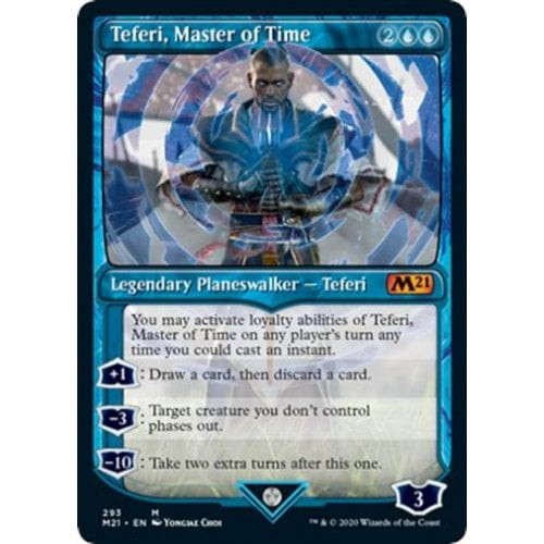 Teferi, Master of Time (Showcase Frame) (#293)
