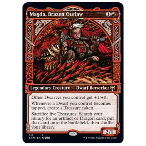 Magda, Brazen Outlaw (Showcase Frame)
