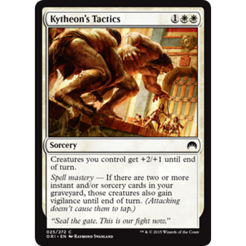Kytheon's Tactics