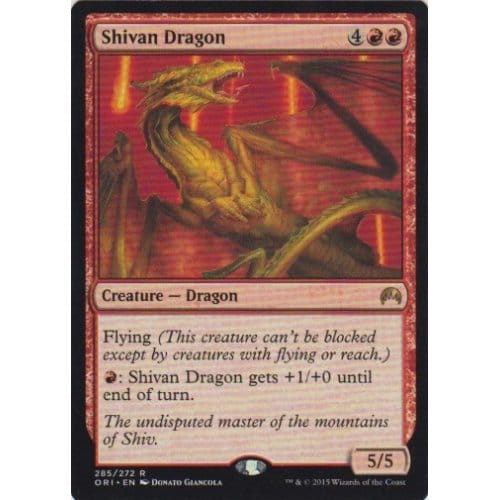 Shivan Dragon (Starter Deck Card)
